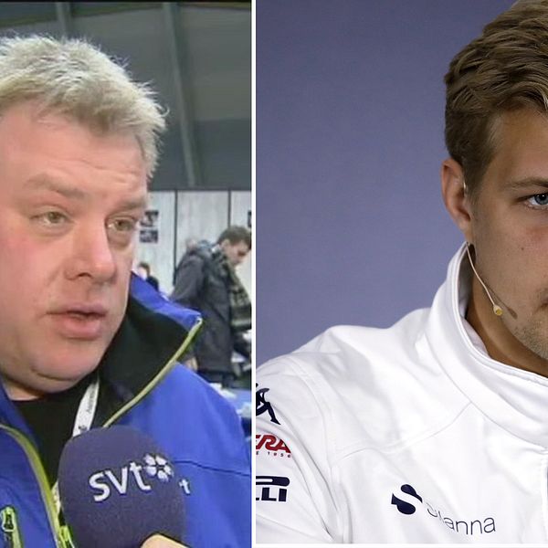 Jonas Kruse och Marcus Ericsson.