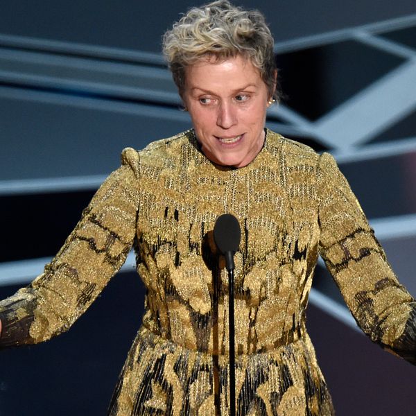 Skådespelaren Frances McDormand höll ett brandtal om representation under årets Oscarsgala