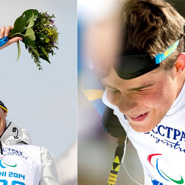 Skidåkarna Helene Ripa och Sebastian Modin tog dubbla medaljer för Sverige.