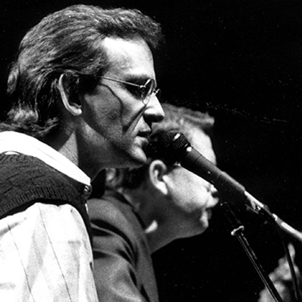 Sångaren och låtskrivaren Björn Afzelius 1986.
