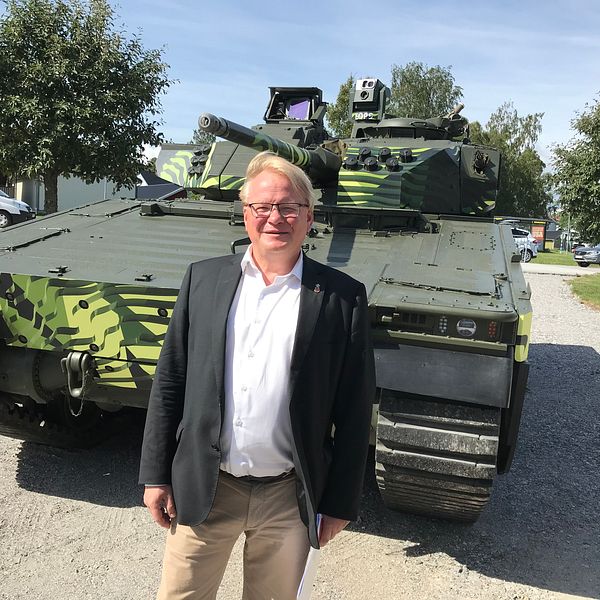 Försvarsminister Peter Hultqvist