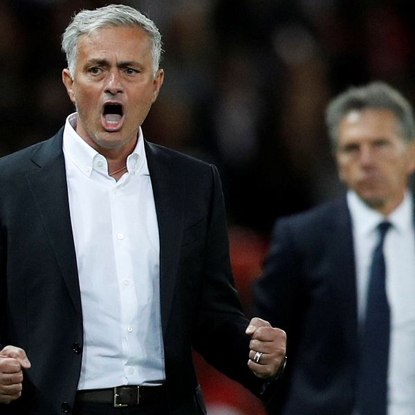 Manchester Uniteds tränare José Mourinho.