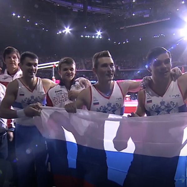 Ryssland vann EM-guldet i lagtävlingen.