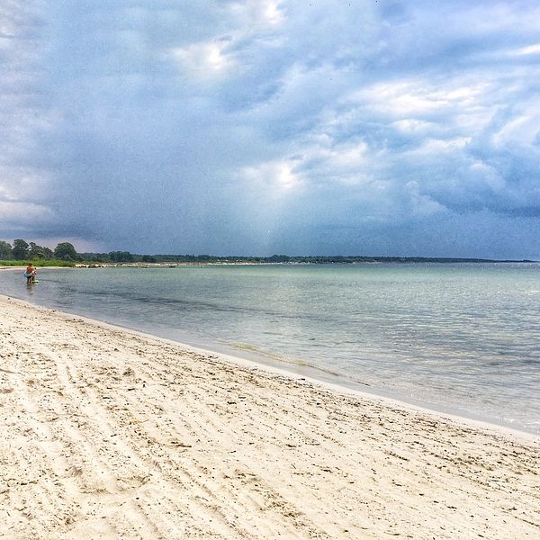 Gnisvärds strand, Gotland.