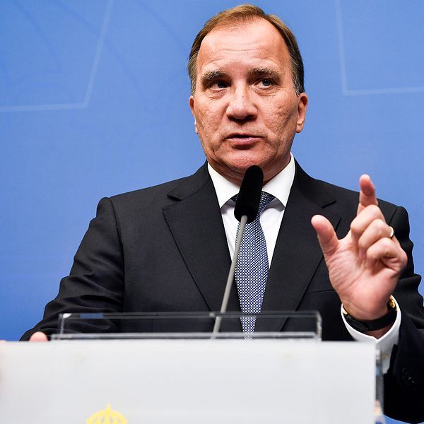 Statsminister Stefan Löfven.