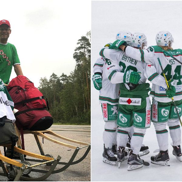 Mikael Glimsjö och Per-Wilhelm Siwertsson har sparkat sig från Alvesta till Ängelholm för Rögles hemmapremiär.