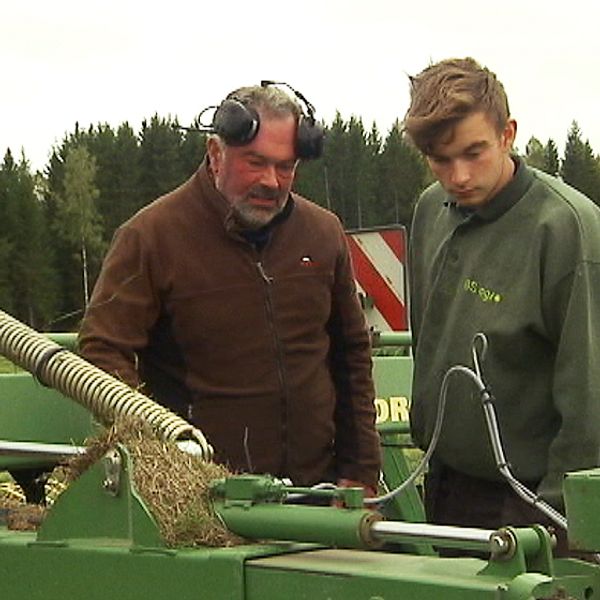 Patrik Ohlsson, ordförande på Lantbrukarnas riksförbund i Värmland, tror att sommarens foderbrist kommer att ge stora problem under vårvintern