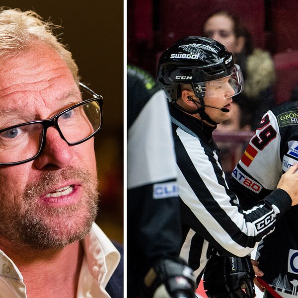 Malmös sportchef Patrik Sylvegård (vänster) och forwarden Marcus Sylvegård (höger).