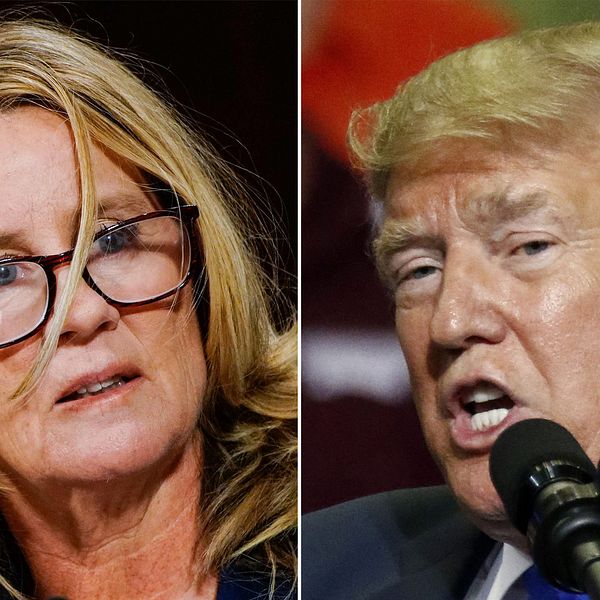 Christine Blasey Ford och Donald Trump