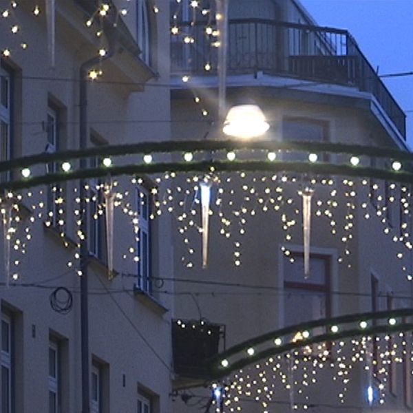 Julbelysning i Örebro