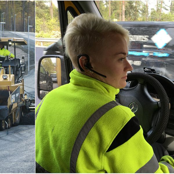 Jessica Beck berättar att ofta upplever både farliga situationer och får utstå glåpord från arga trafikanter.