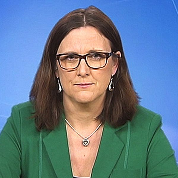 Cecilia Malmström, EU-kommissionär, i Agenda