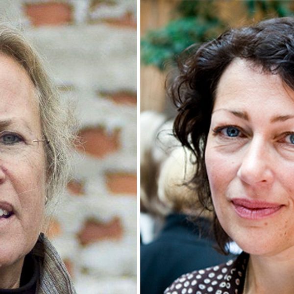 Reporter Agneta Bernárdzon och redaktör Elisabeth Åsbrink har gjort reportaget ”Dödad på jobbet” om dödliga arbetsplatsolyckor.