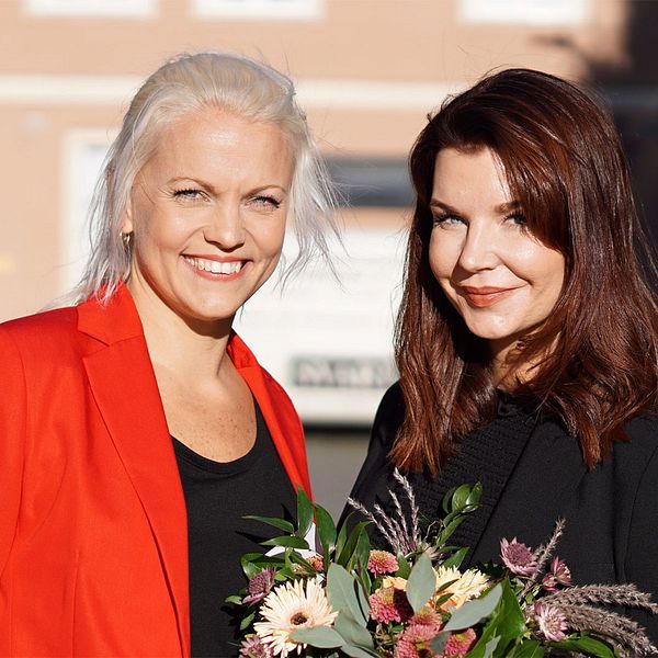 Emilie Pilthammar (M) och Louise Erixon (SD).