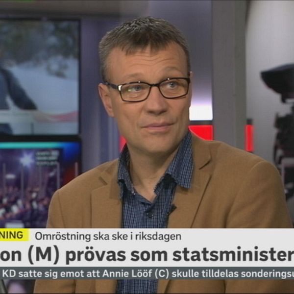 SVT:s politikreporter Pontus Mattsson om talmannens besked.
