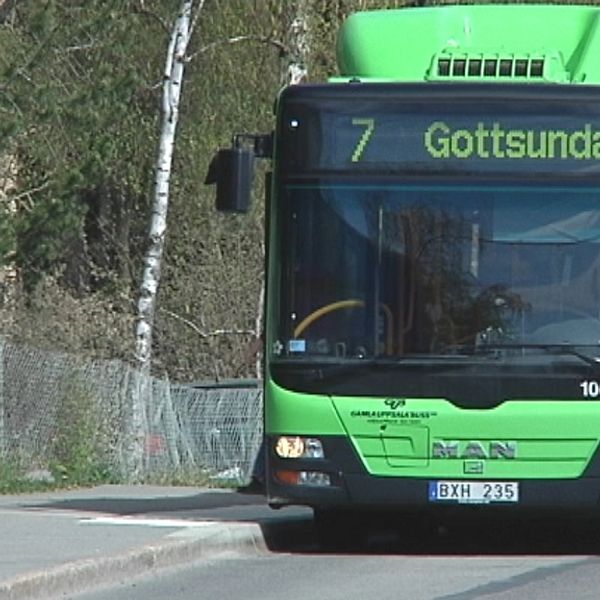 Buss nr 7 till Gottsunda