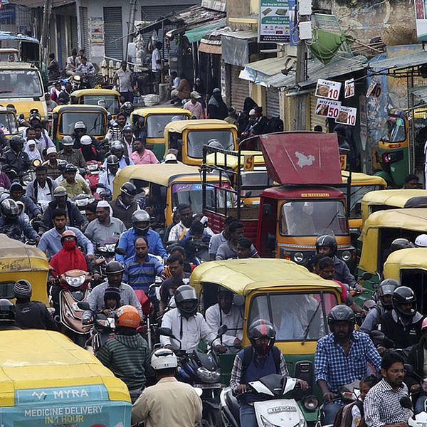 I Bangalore i Indien hoppas man nu få hjälp av japansk teknologi för att lösa problem med köer och trafikstockningar.