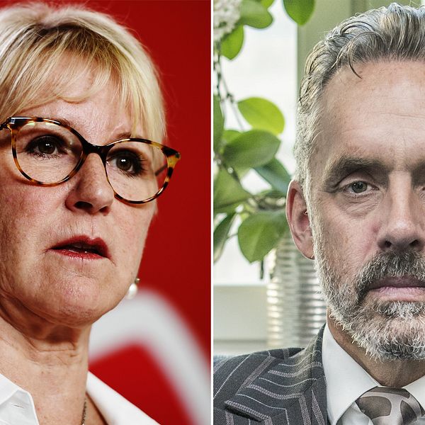 Margot Wallström och Jordan B Peterson