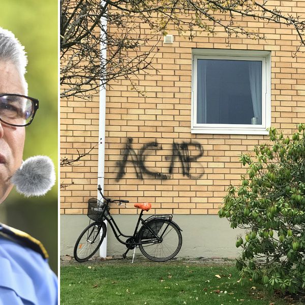 Anders Thornberg, rikspolischef och husfasad medklotter ACAB