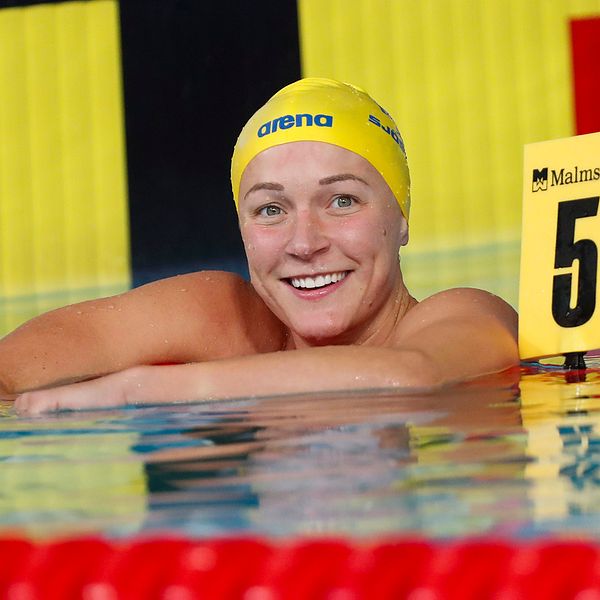 Sarah Sjöström vann 100 meter medley.