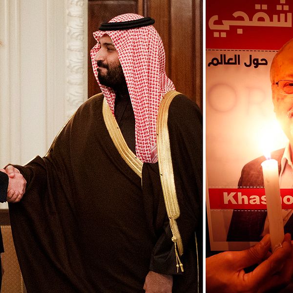 USA:s president Donald Trump och Saudiarabiens försvarsminister, kronprins Mohammed bin Salman, har pratat flera gånger om fallet med journalisten Jamal Khashoggi, enligt Trump