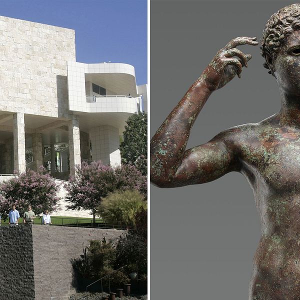 Gettymuseet i Los Angeles krävs på 2000 år gammal staty.