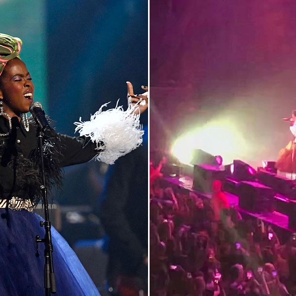 Lauryn Hill uppträdde i Stockholm under måndagskvällen.