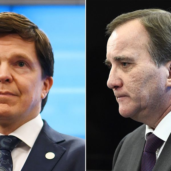 Andreas Norlén och Stefan Löfven