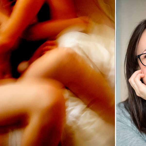 Enligt sexologen Leigh Norén lever vi i ett ”penetrationsfixerat” samhälle. Något som kan förklara att kvinnor har lägre sexlust än män. På bilden syns ett par som har sex och på den andra bilden syns Leigh Norén.