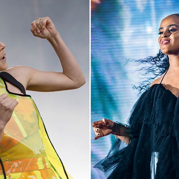 Robyn och Seinabo Sey är storfavoriter inför Grammis-galan, med fem nomineringar var.