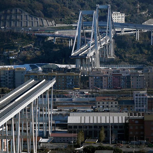 Fyra månader efter kollapsen – Morandibron i Genua rasade en sommardag i augusti och 43 människor omkom.