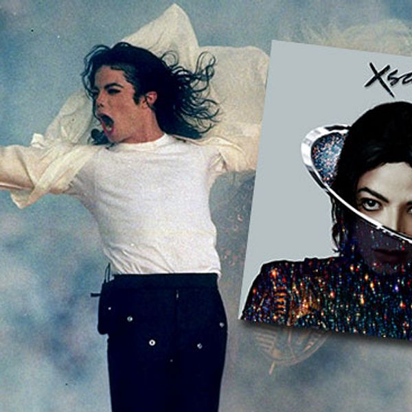Michael Jackson när han uppträdde under Super Bowl 1993.