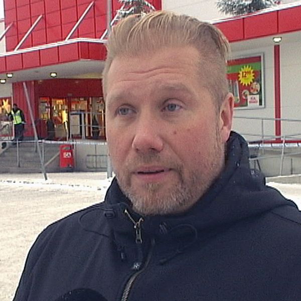 Magnus Olsson, butikschef i Bollnäs.
