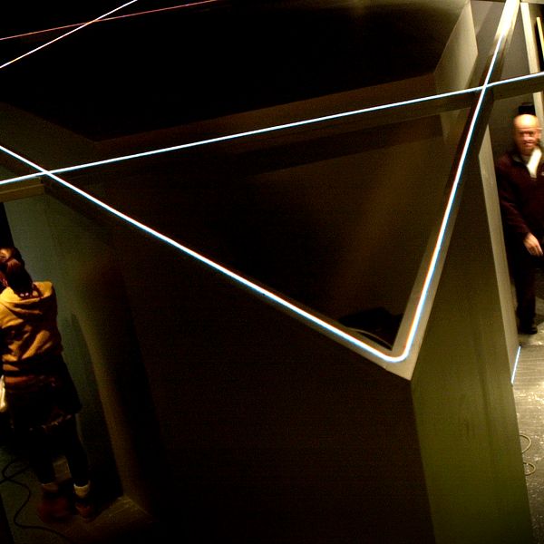 Utställningen ”sex nakna judar” på Judiska museet år 2003.