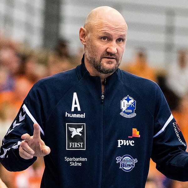 Kristianstads tränare Ola Lindgren.