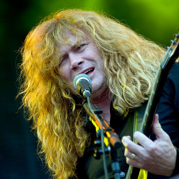 Dave Mustaine och hans Megadeth.