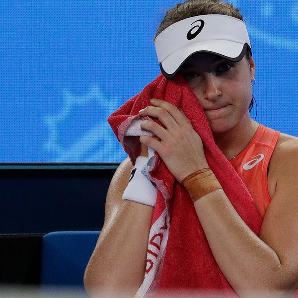 Rebecca Peterson har spelat färdigt i Australian Open.