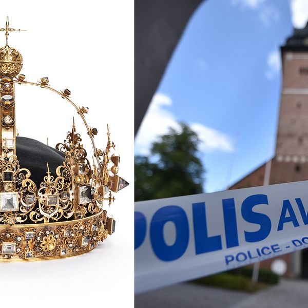 Karl IX:s krona skadades vid kuppen i Strängnäs domkyrka.