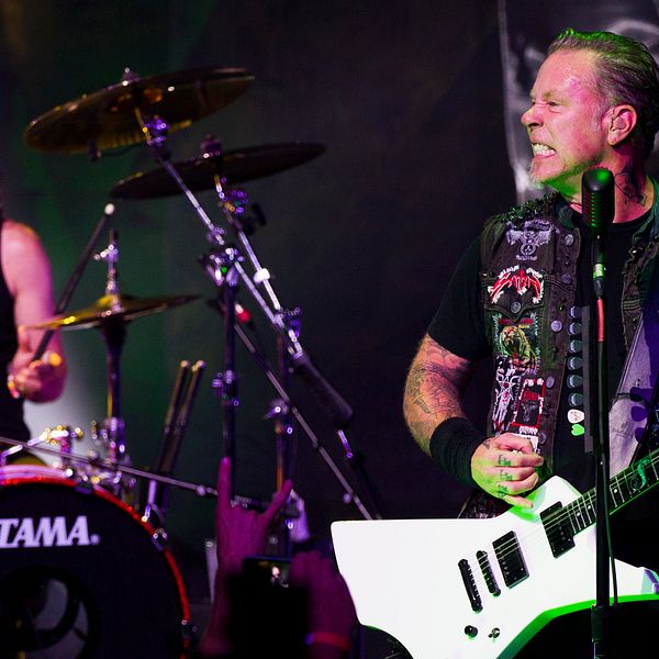 Metallica är en av huvudakterna på Sthlm Fields.
