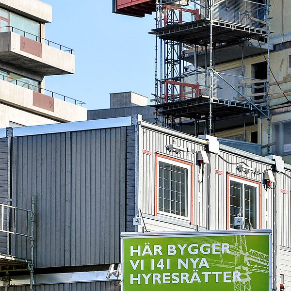 Bostadsområdet Norra Djurgårdsstaden i nordöstra Stockholm.