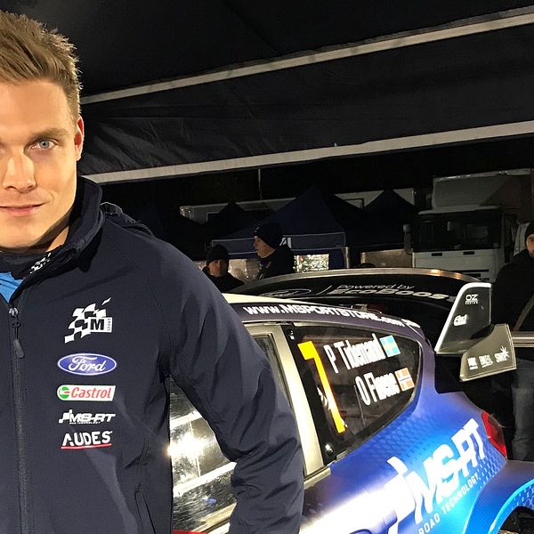 Rallyföraren Pontus Tidemand på plats i Monte Carlo för WRC-premiären.