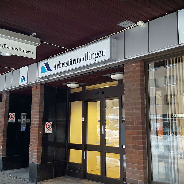Arbetsförmedlingen i Gävle.