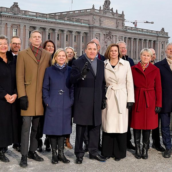 Lågt förtroende för nya regeringen