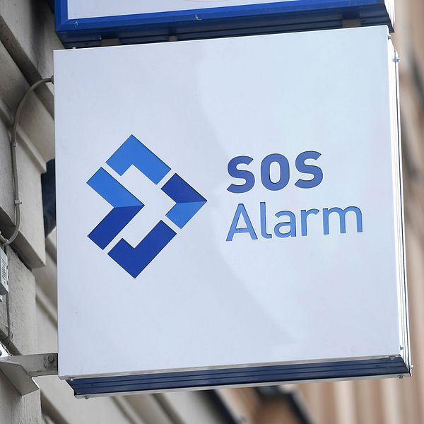 SOS Alarm på Malmskillnadsgatan i Stockholm.