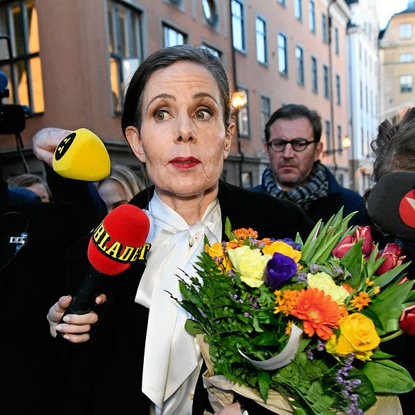 Sara Danius lämnade Akademien i april 2018.