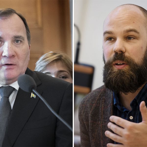 Stefan Löfven och Daniel Suhonen.