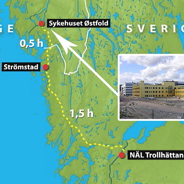 Nytt supersykehus i Norge vekker bekymring i Sverige
