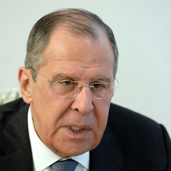 Arkivbild: Rysslands utrikesminister Sergej Lavrov.