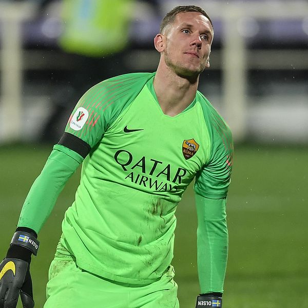 Robin Olsen är ett frågetecken inför Romas Champions League-match mot Porto.