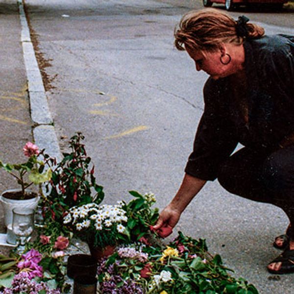 Platsen i Falun där Mattias Flink sköt ihjäl sju personer.